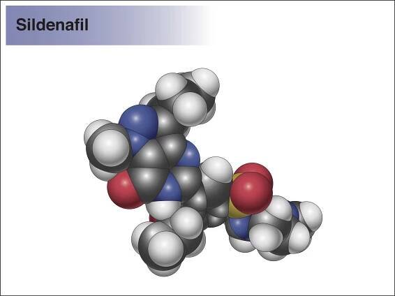 Sildenafil CPK model