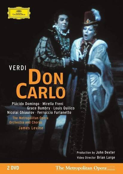 VERDI,G.: Don Carlo - Plácido Domingo · Mirella Freni. Metropolitan Opera (2DVD)