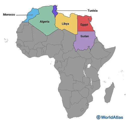 Countries Of North Africa