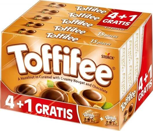 Toffifee akční balení 5 x 125 g
