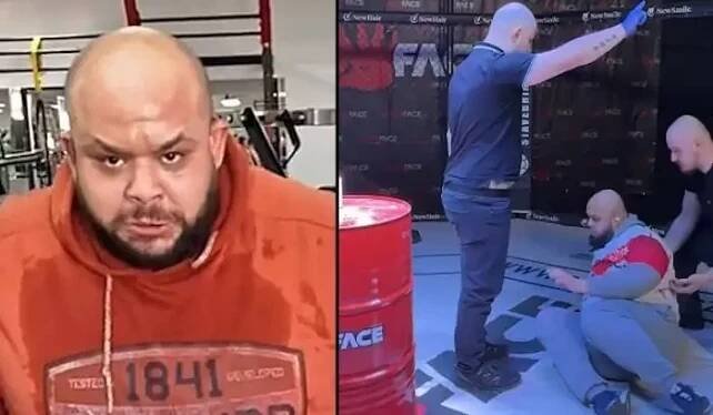 Zase stejný scénář. Další Kotlár utekl ze zápasu. Bál se facky od bývalého zápasníka