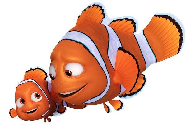 FINDING DORY - Pictured (L-R): One year after his big overseas adventure, NEMO (voice of Hayden Rolence) is back to being a normal kid: going to school and living on the coral reef with his dad and their blue tang neighbor, Dory. His harrowing adventure abroad doesn’t seem to have sapped his spirit. In fact, when Dory remembers pieces of her past and longs to take off on an ambitious ocean trek to find her family, Nemo is the first to offer his help. He may be a young clownfish with a lucky fin, but Nemo wholeheartedly believes in Dory. After all, he understands what it’s like to be different. MARLIN (voice of Albert Brooks) may have traveled across the ocean once, but that doesn’t mean he wants to do it again. So he doesn’t exactly jump at the opportunity to accompany Dory on a mission to the California coast to track down her family. Marlin, of course, knows how it feels to lose family, and it was Dory who helped him find Nemo not so long ago. The clownfish may not be funny, but he’s loyal—he realizes he has no choice but to pack up his nervous energy and skepticism and embark on yet another adventure, this time to help his friend. ©2016 Disney•Pixar. All Rights Reserved.