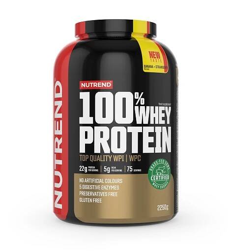 Nutrend 100% WHEY PROTEIN 2250 g VANILKA