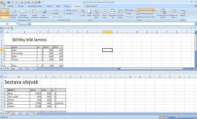 Excel pro profesionály, problém