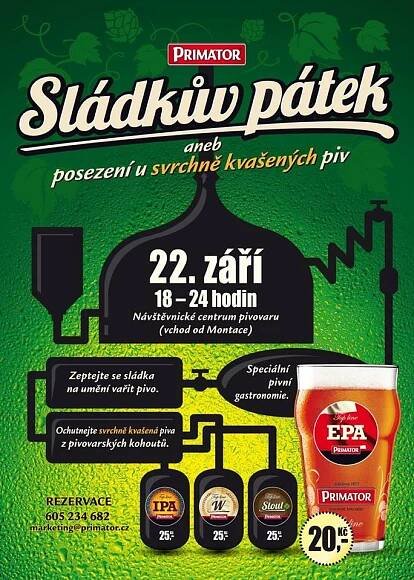 Sládkův pátek aneb posezení u svrchně kvašených piv - Kalendář akcí | Kladské Pomezí.cz