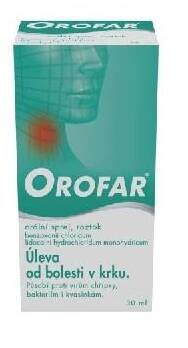 Orofar ústní sprej 30 ml