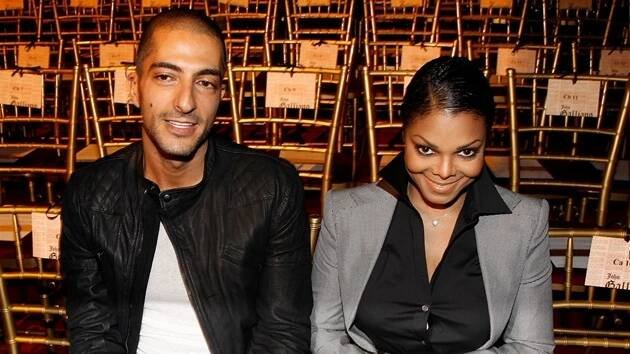 Janet Jacksonová a její bývalý partner a otec jediného syna Wissam Al Mana (2010)