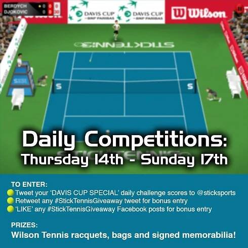 Stick Tennis: Davis Cup competitions - Stick Sports