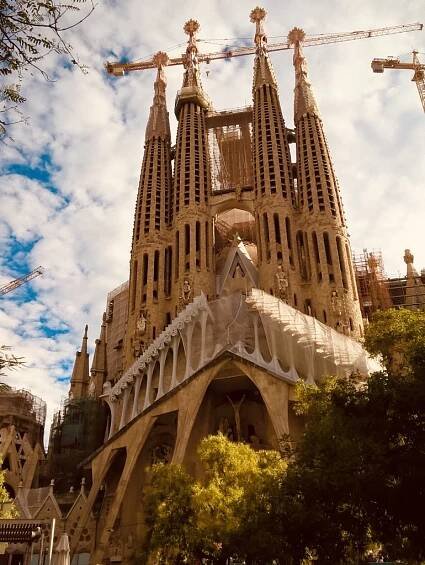 La Sagrada Familia in Barcelona
