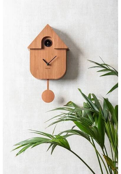 Kyvadlové nástěnné hodiny Modern Cuckoo – Karlsson