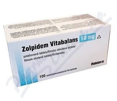 Zolpidem Vitabalans 10mg por.tbl.flm.100x10mg