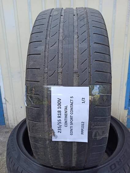 Letní pneu Continental Conti Sport Contact 5 235/55 R18 100V 4mm 2ks - Pneumatiky