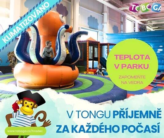 Klimatizace v hale - TOBOGA Tongo Hradec