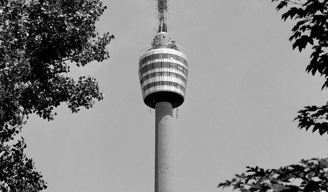 Fernsehturm damals