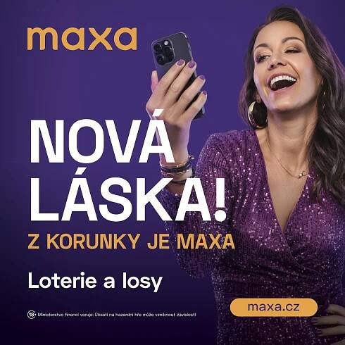 Vizuál kampaně značky Maxa
