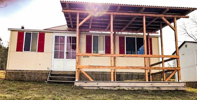 Ubytování v mobilních domech - Výrovice u Znojma