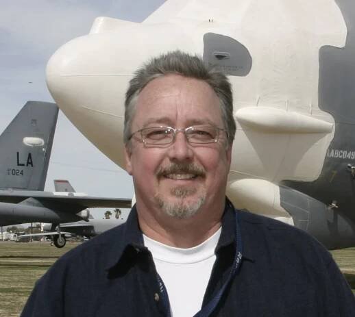 Taking inventory of the B-52s at AMARG.