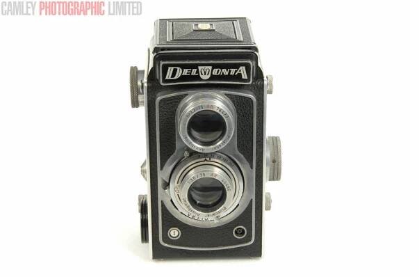 Montanus Delmonta TLR Camera w/ f3.5 75mm Lens. Graded: EXC+ [#8896]