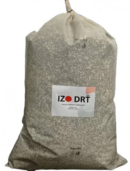 Polystyrenová drť 100l - IZOBETON - lehké ztracené bednění