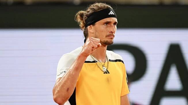 Alexander Zverev who has denied abuse allegations by two former partners 