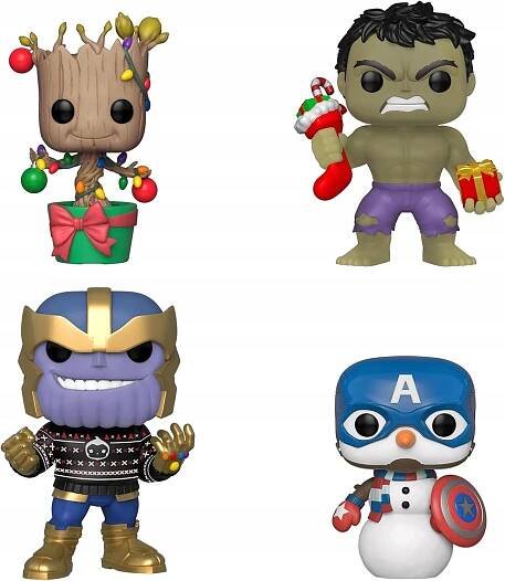 POP! Marvel: Holiday 4-Pack Funko