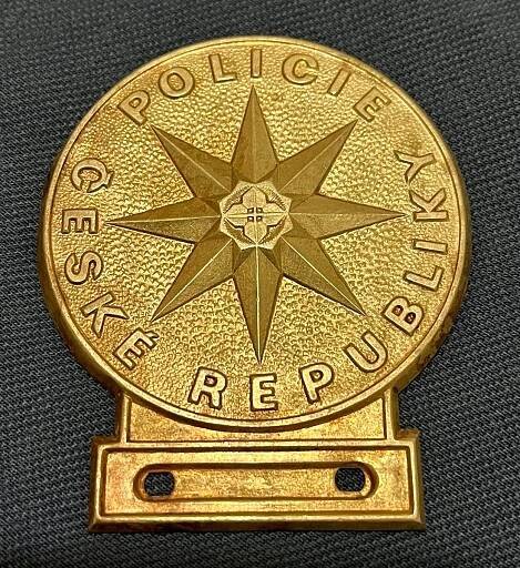 Odznak Policie ČR - originál! - Sběratelství