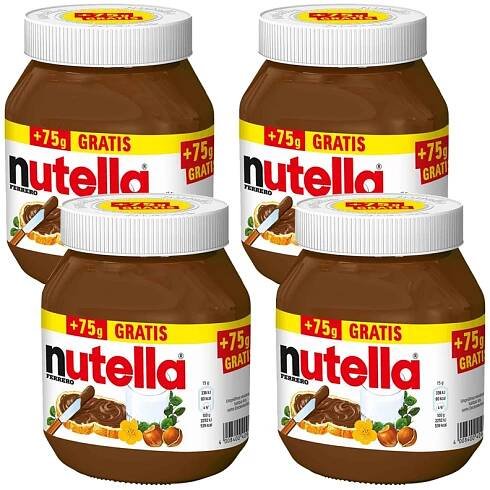 Ferrero Nutella 3,3 kg (4x825 g)