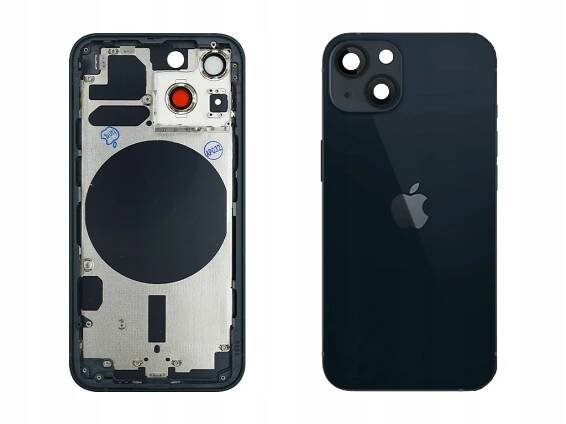 iPhone 13 Mini Tělo Rámeček Zadní kryt Black