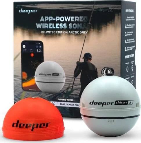 Deeper Fishfinder Chirp Plus 2 Limited Edition Arctic Grey