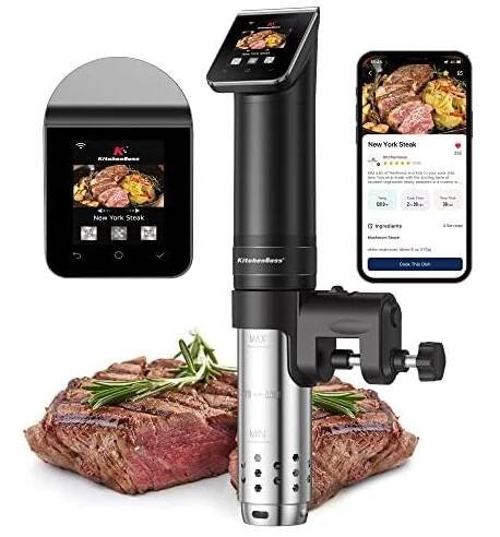 KitchenBoss cirkulátor Sous Vide Garer Stick WLAN: G330 WiFi