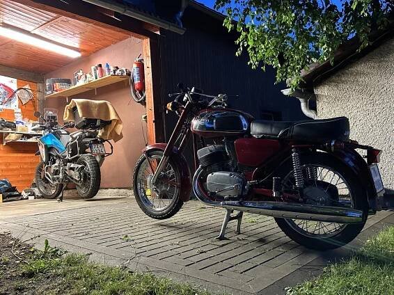 1978 Jawa 350 typ 634 benzín 14.7 kW 29.4 Nm