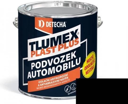 Detecha TLUMEX PLAST PLUS 2kg černý