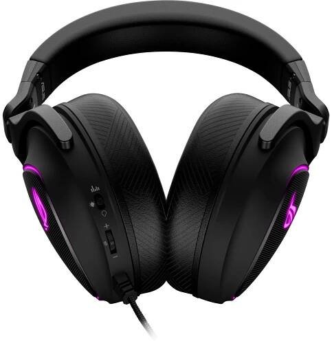 Asus ROG Delta S Sluchátka Over Ear kabelová, 90YH02K0-B2UA00, stereo, černá, Redukce šumu mikrofonu