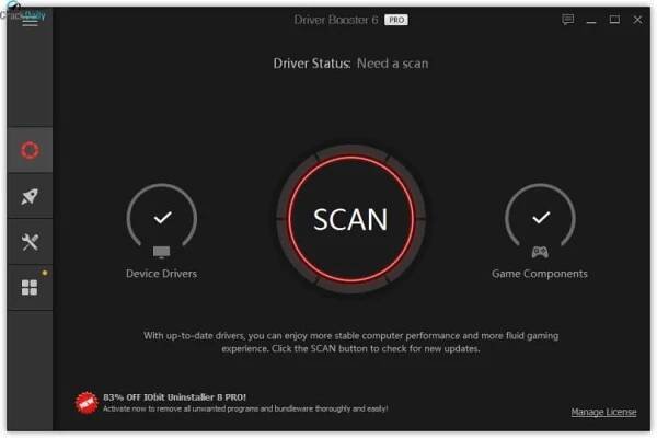 Iobit Driver Booster Crack software cracking