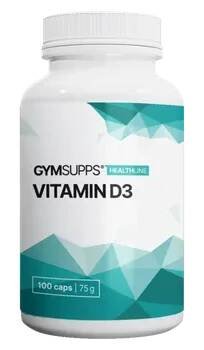 GymSupps Vitamin D3 100 cps.