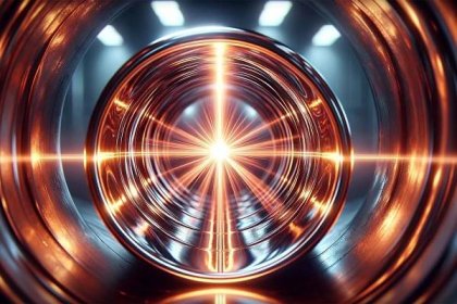 Particle Beam Tunnel Art