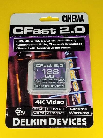 Delkin Devices 128GB Premium CFast 2.0 - FOTORI bazar foto a video techniky