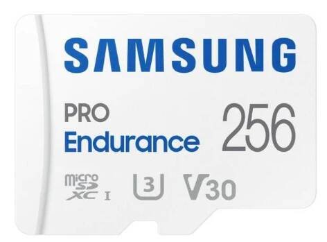 Paměťová karta Samsung Micro SDXC Pro Endurance 256GB UHS-I U3 (100R/40W)… | DATART