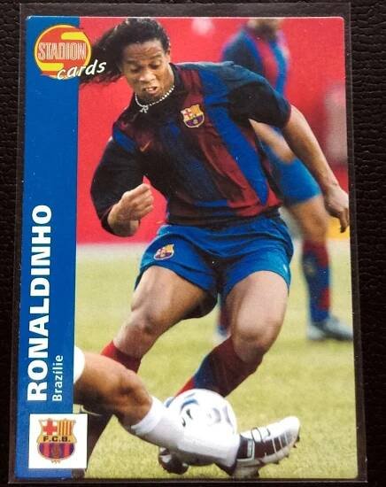 Ronaldinho 2003 Stadion cards #591 FC Barcelona