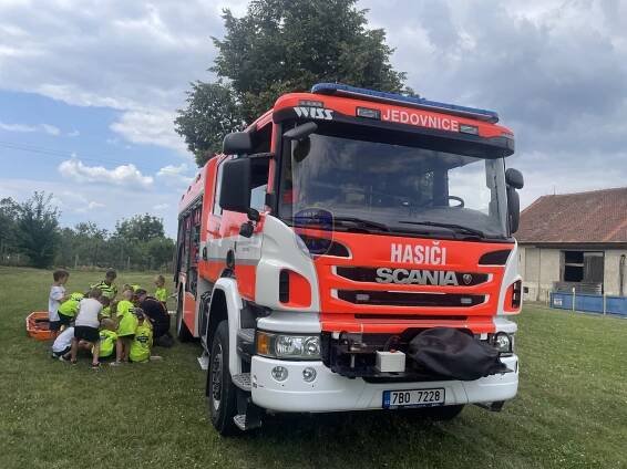 SDH Jedovnice | Ukázka v Kotvrdovicích