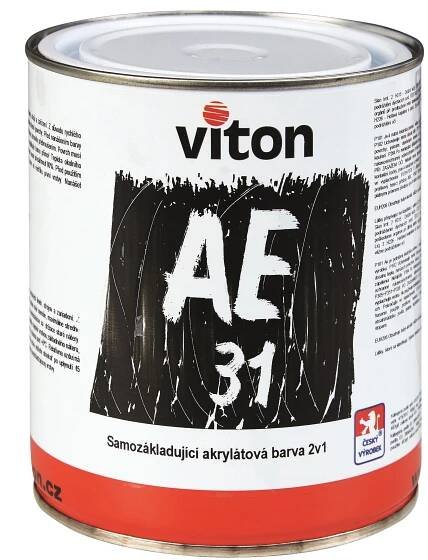 VITON - AE 31/RAL 7012 - šedá čedičová, POLOLESK, 3,5kg, samozákladující 1k akrylát