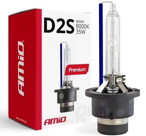 Amio Xenonová výbojka D2S PREMIUM 8000K od 220 Kč - Heureka.cz