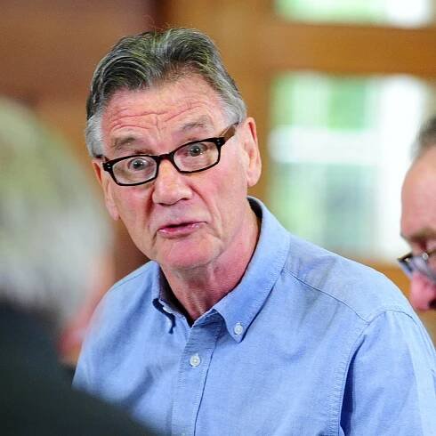 Michael Palin ’emotional’ as he reunites with Ukrainian he first met 30 years ago