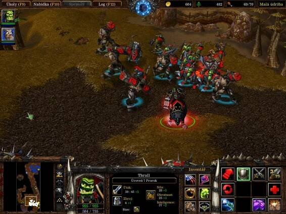 Klik pro zvětšení (Warcraft 3: Reign of Chaos)