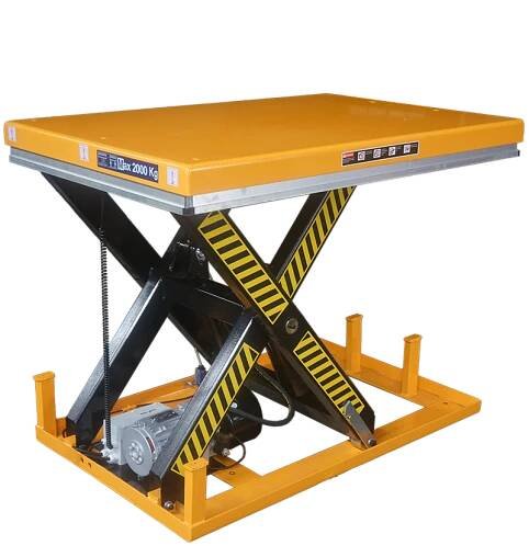 Průmyslová zdvihací plošina 2000kg HW2001 elektrická