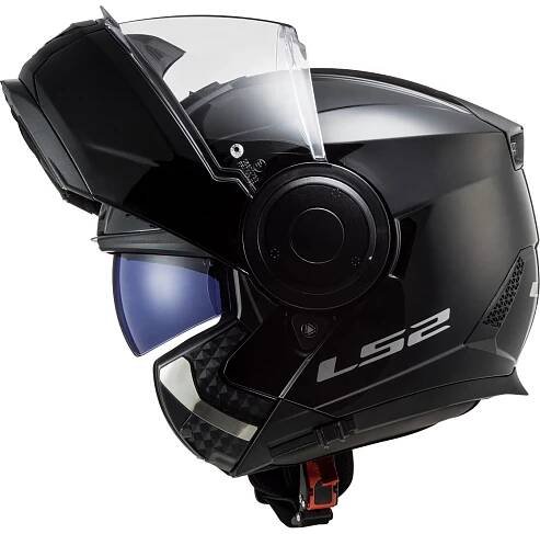 Vyklápěcí přilba na motorku LS2 FF902 Scope Solid černá lesklá