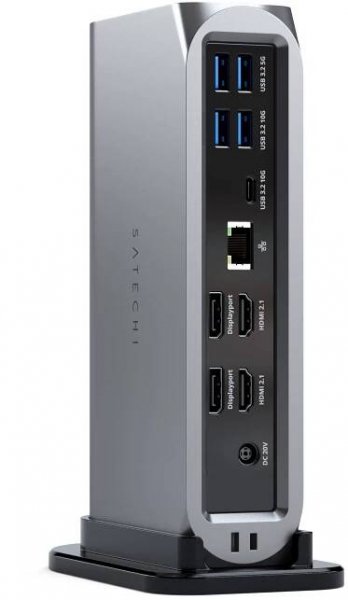 Satechi Thunderbolt 4 Multimedia Pro Dock - dokovací stanice 2x HDMI 2x DP Kód výrobce ST-DT4PMM-EU