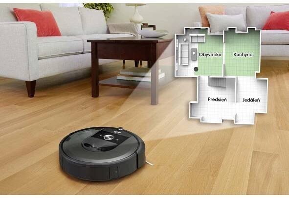 iRobot Roomba j7, robotický vysávač, tmavo sivá | VÝPREDAJ