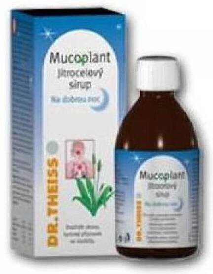 Dr. Theiss Mucoplant Skorocelový sirup na dobrú noc 128g