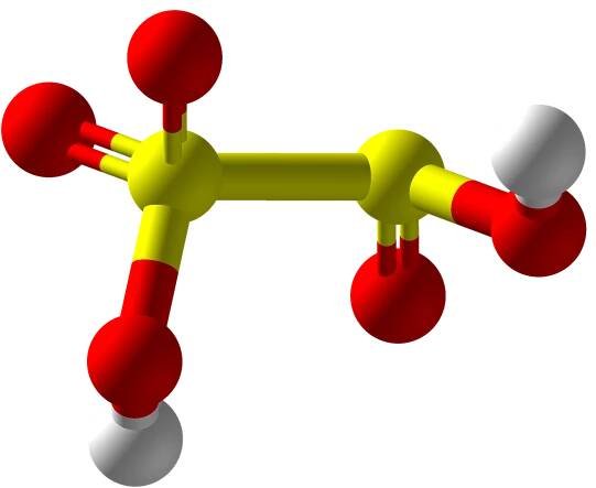 Soubor:Disulfurous acid Ball and Stick.png – Wikipedie